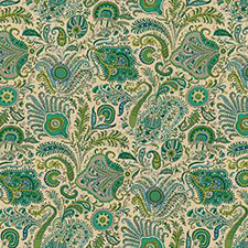 Fawkes Cotton Print Turquoise SKU BR-79747.353
