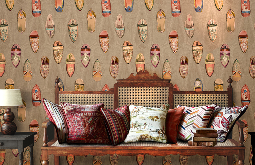 Mulberry Home - Ancient Tartan Wallpaper